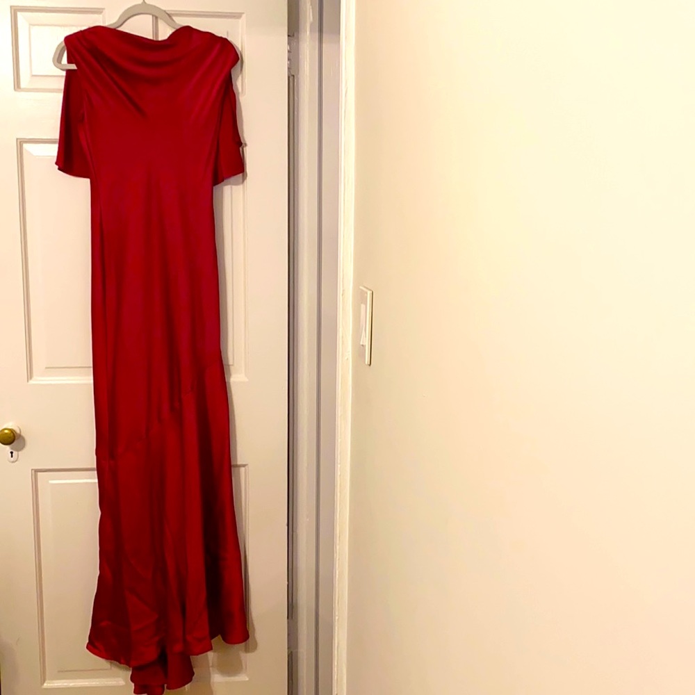 Rachel Zoe formal backless gown